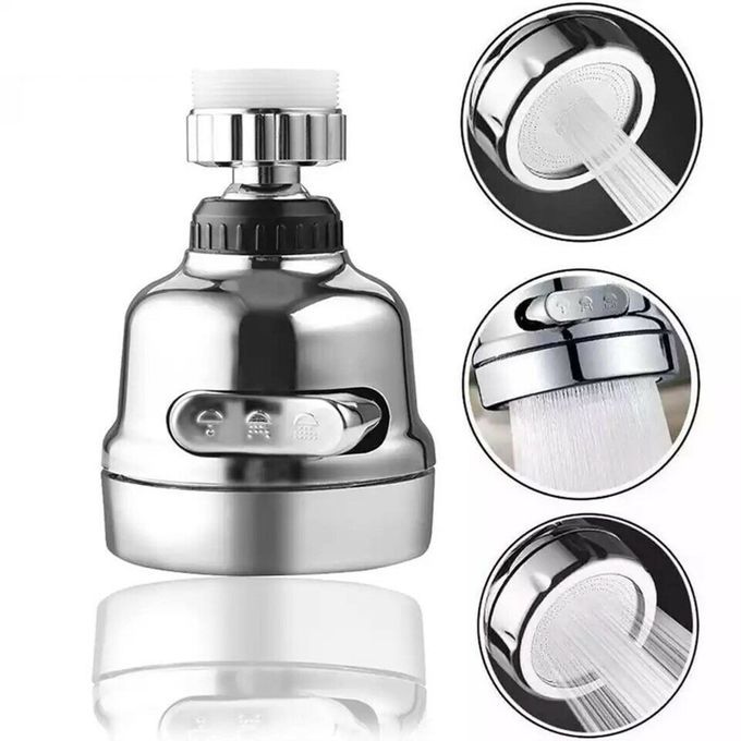 Universal 360° Rotating Faucet Movable Tap 3-mode Spray