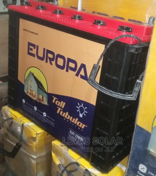 Europa Tubular Inverter 220AH 12V Battery