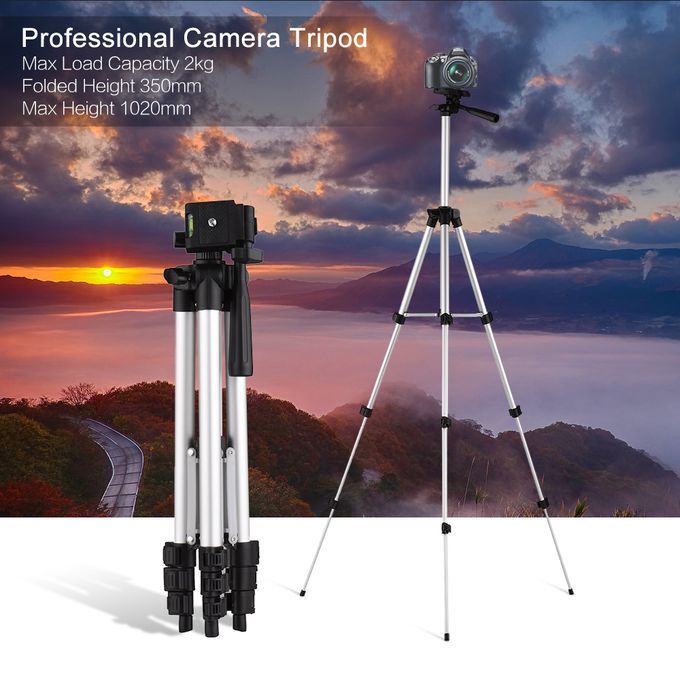 Aluminum Alloy 3110 Tripod Camera, Phone Stand