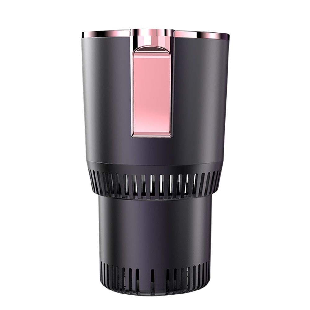 Smart Car Smart Hot And Cold Cup Drinks Holders Home Office Fast Refrigeration Heating Insulation Electric Cup Mini Refrigerator Purple