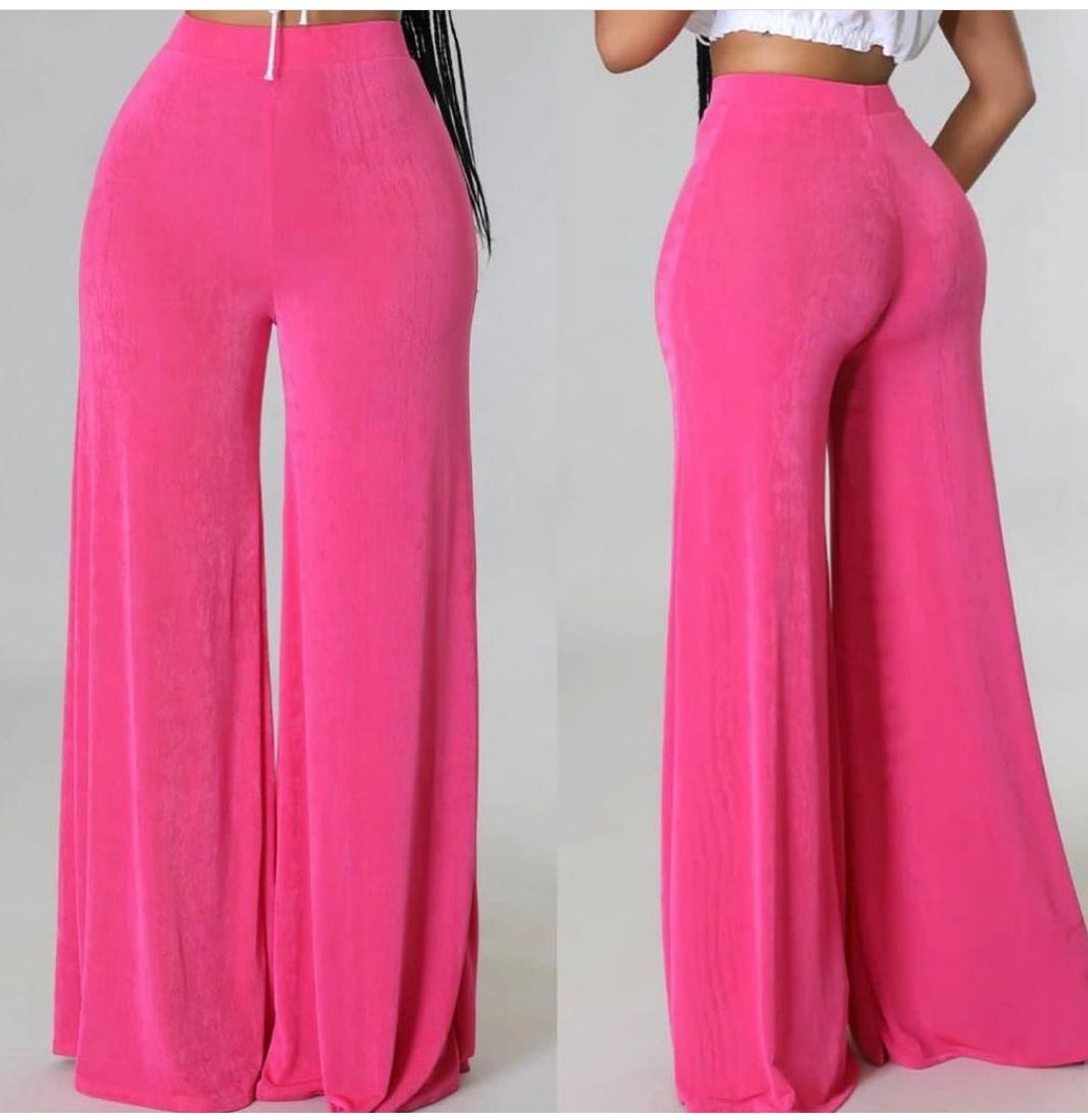 Angel Pink Palazzo Pants