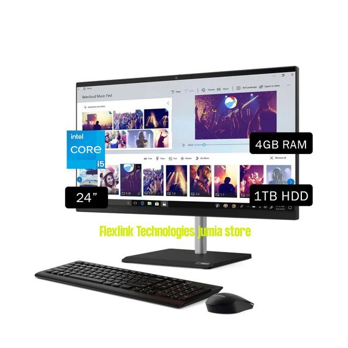 V50a-24 ALL IN ONE DESKTOP, INTEL CORE I5, 4GB RAM,1TB HDD, 24