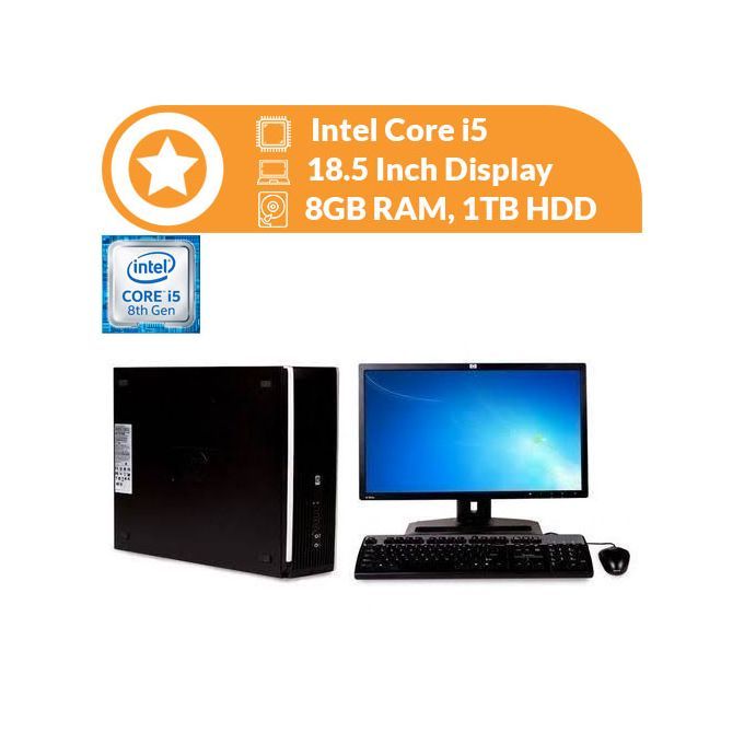 6300 Pro SFF  Core I5  8GB Ram 1TB HDD, Win 10 Pro & MS Office Pro Preloaded