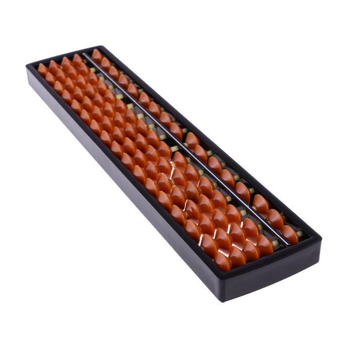 17 Rods Plastic Beads Abacus Soroban Count Number Math Early