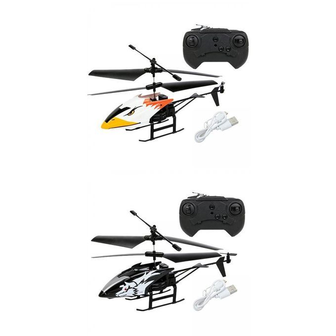 2pcs RC  2CH Wireless Helicopte Stability For Indoor Kids
