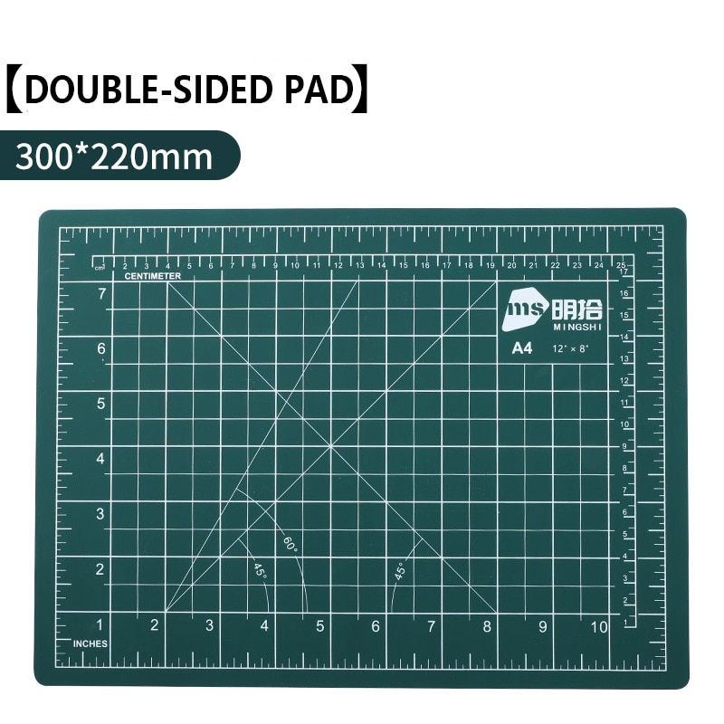 A3/A4/A5 PVC Cutting Mat Self Healing Craft Mat Cutting Board Sewing Manual DIY  Engraving Leather Crafting Cutting Tool