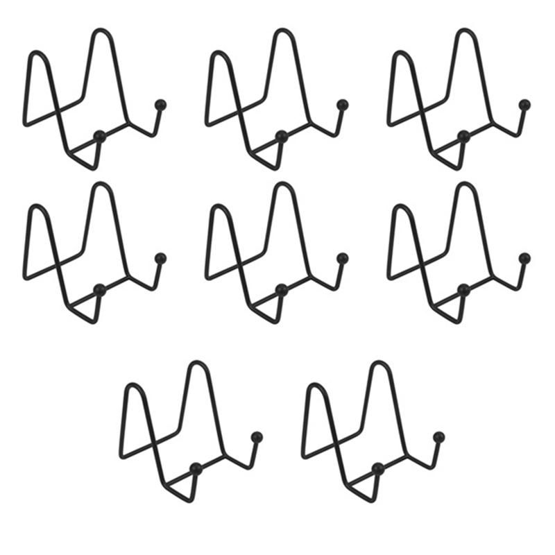 8Pcs Display Stands Holders, Easel Plate Holder