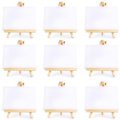 10 Set Artists Mini Canvas Set Painting Craft DIY