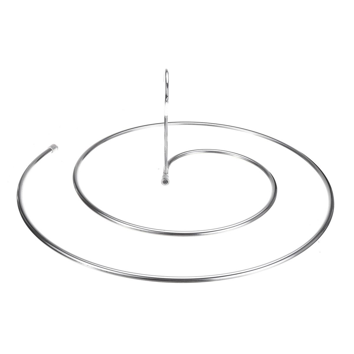 Spiral Shaped Stainless Steel Hanger Rotating Quilt Blanket Storage Drying Rack 8mm