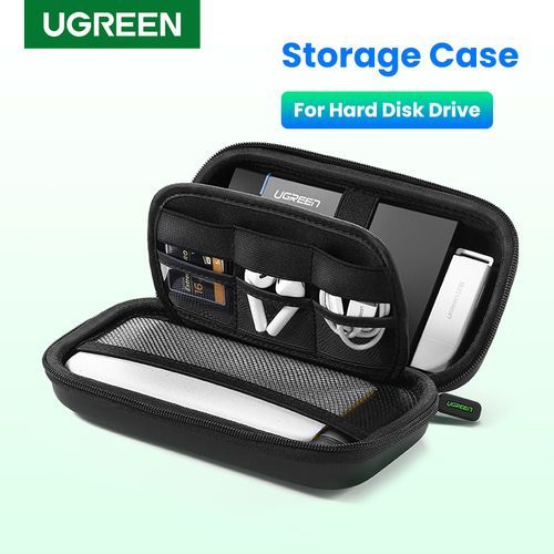 Hard Disk Drive Case SSD Pouch Box Storage Case Travel Bag
