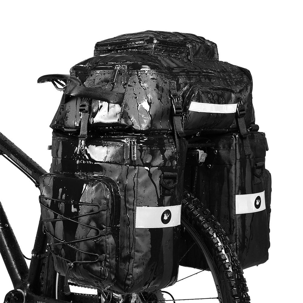 3 In 1 Mutifunctional Bike Rear Bag Waterproof Bicycle