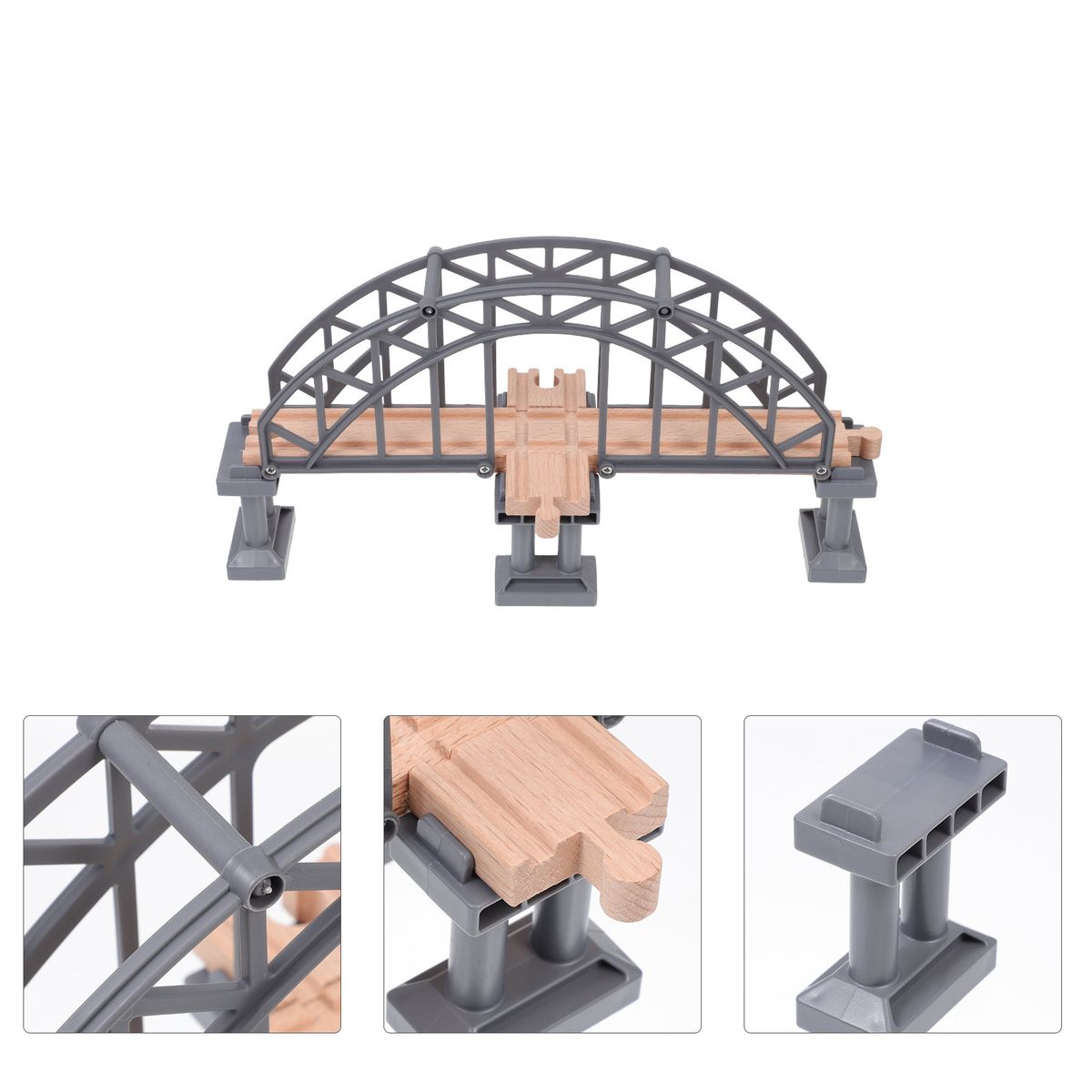Train Scene Toy Children Railway Accessory Cognitive Plaything TraEducational Wooden Plastic Learning Bulk Baby Toys