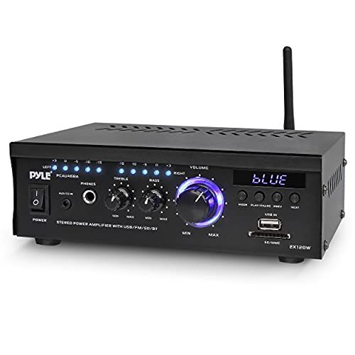 Pyle Bluetooth Computer Speaker Amplifier  2x120 Watt Home S