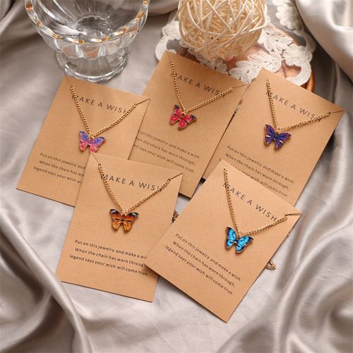 Butterfly Necklace  Unisex