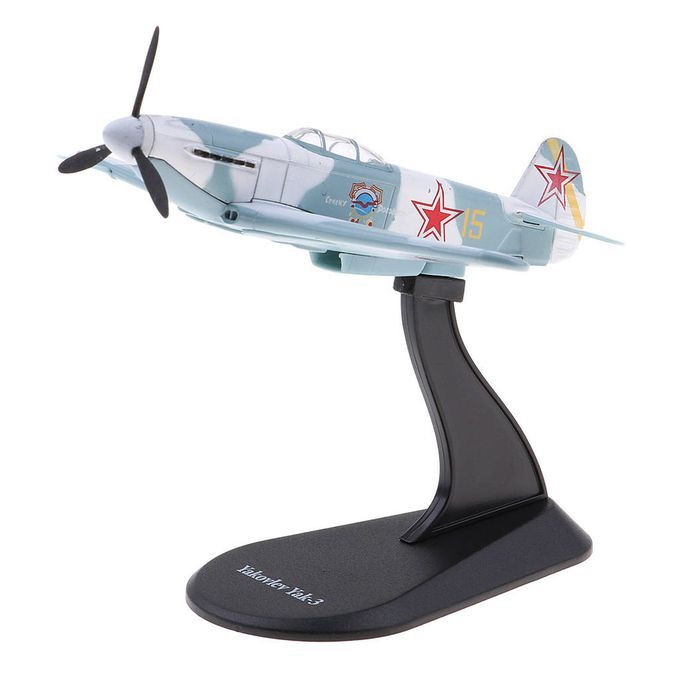 1/72 Yak-3 Models Soviet Fighter 1945  Plane W/ METAL DISPLAY