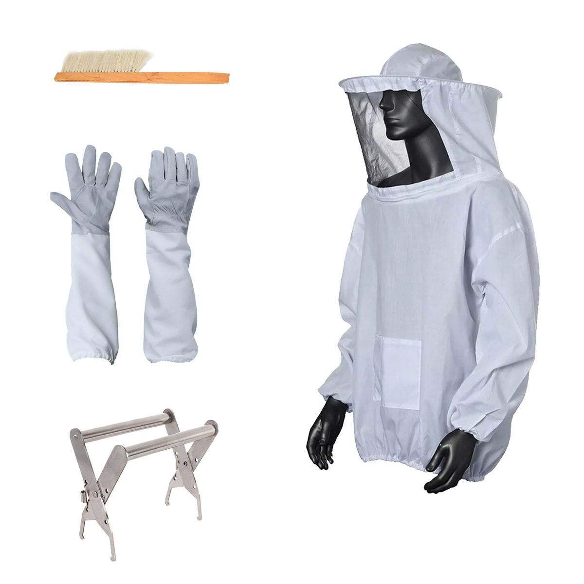 Beekeeping Suit Bee Jacket Beekeeping Gloves Protective