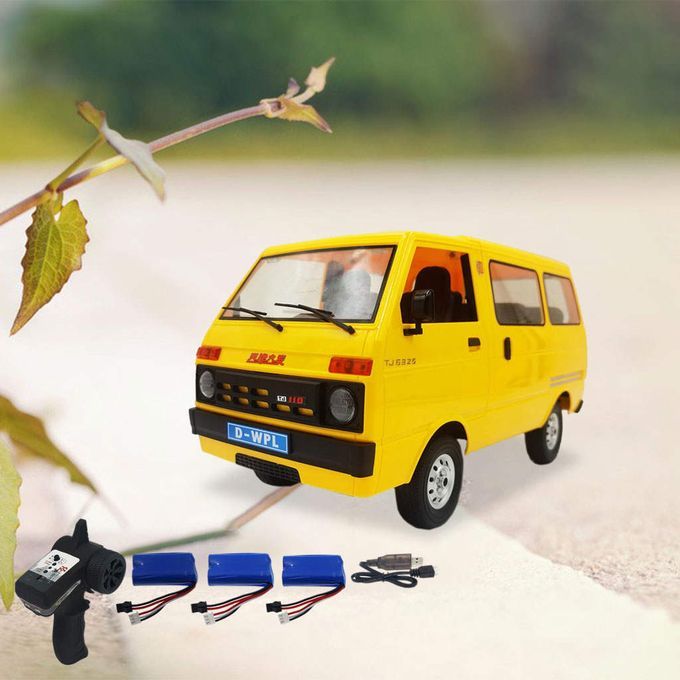 WPL D42 Upgrade 1:10 Scale 2WD RC Car Simulation 4CH Model 3 Batteries