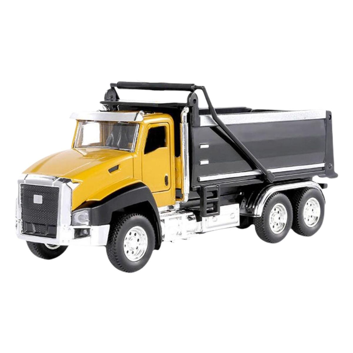 Construction Vehicle 1/50 1:50 Ornament  For Kids Cement Dump Truck