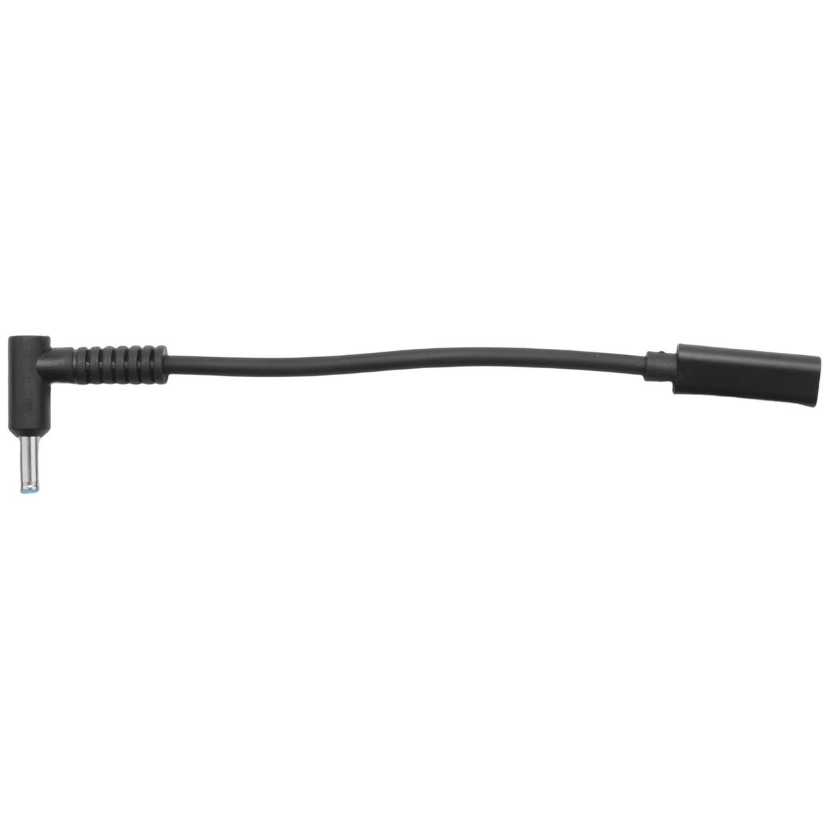 USB Type C Female to HP4506 Male 90° Adapter Cable 45X30mm Plug Dc Power Converter with PD Sensor Chip for Laptop