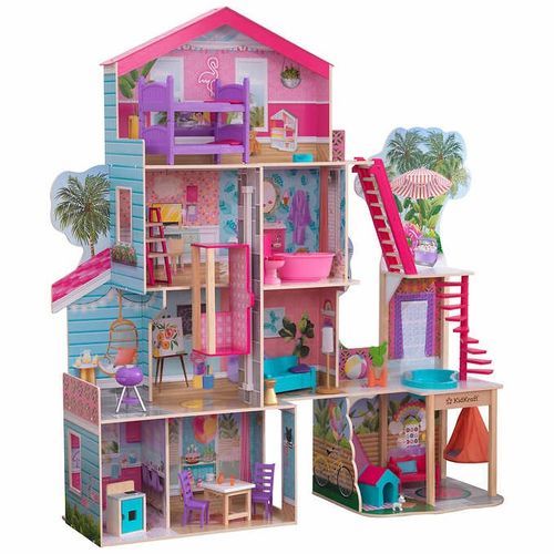Pool Party Mansion Doll House