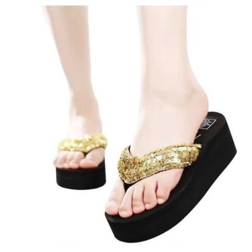 Summer Soft Women's Slippers GOLD