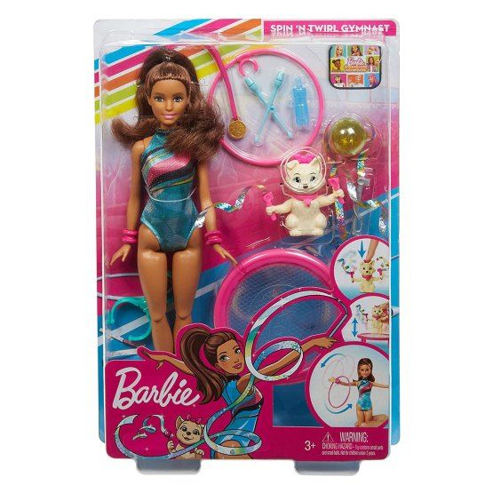 Dreamhouse Adventures Spin N Twirl Gymnast Doll And Accessories