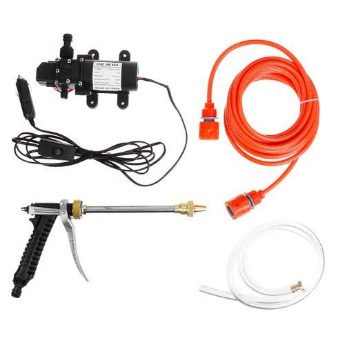 12v Dc High Pressure Car Electric Wash Pump Sprayer Kit