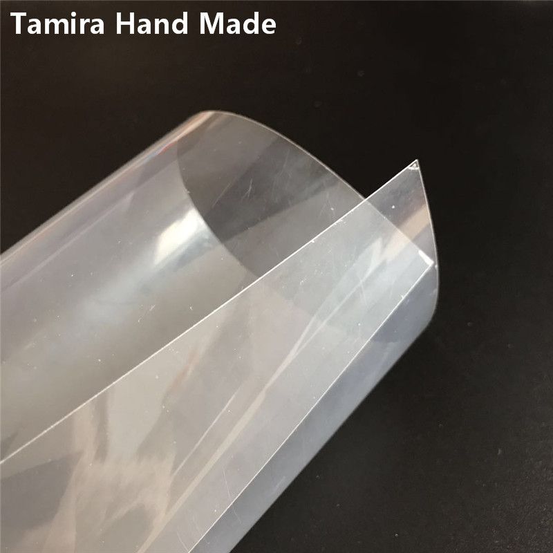 1 Pcs Color Shrink Sheet DIY Magic Plastic Sheet A4 Size Clear Flim Bright White Red Yellow Blue Black Education Toys Craft