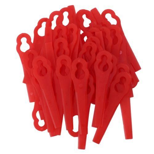 50Pcs Plastic String Trimmer Blades For Garden