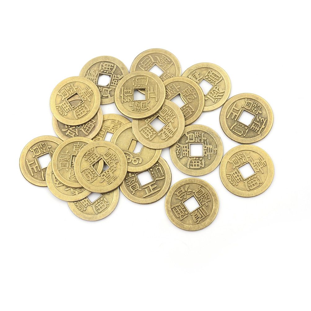 20PCS Lot Chinese Feng Shui Fortune Coin For Wealth Success
