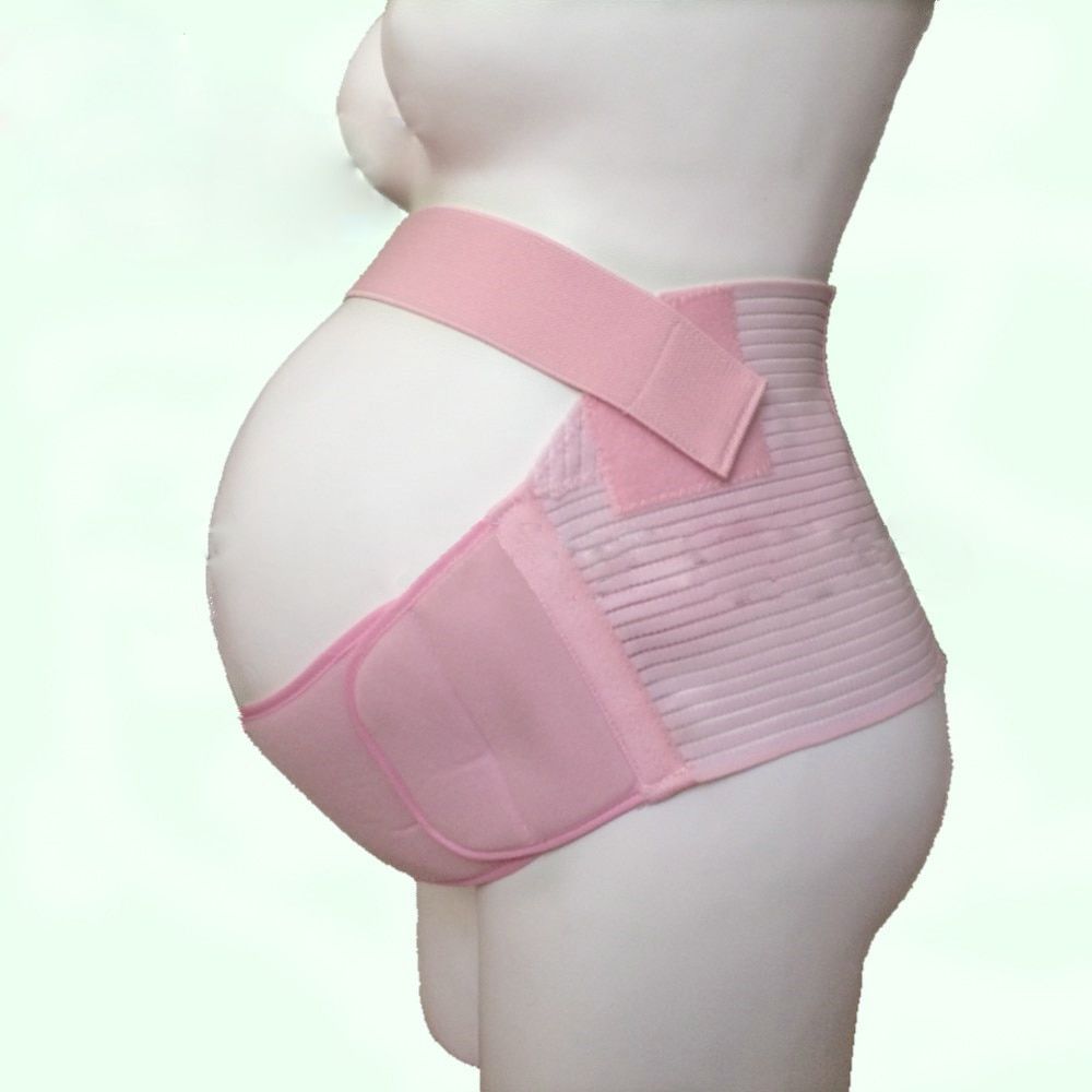 Maternity Belly Bands For Pregnant Women Back Support Pregnant Belly Bands Women Underwear Prenatal Waist Girdle CL0551(#pink)