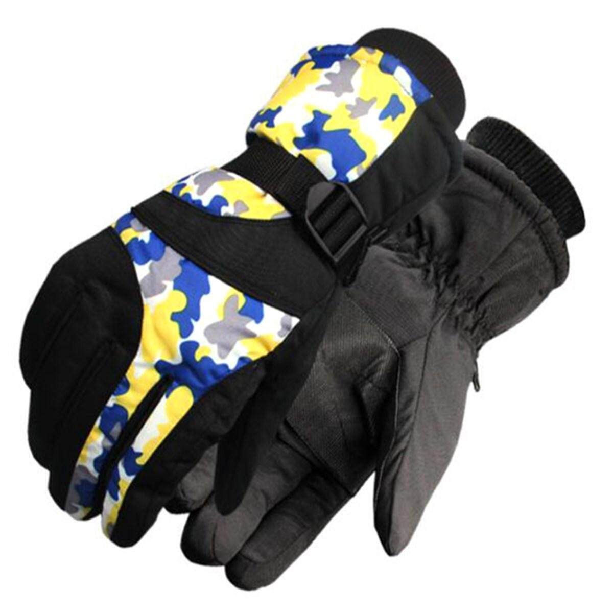 Men Winter Waterproof Windproof Skiing Snowboard Snowmobile Ultra Warm Yellow