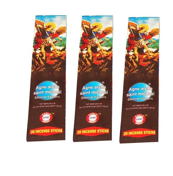 Incense Sticks Agne Arche Saint Micheal 20 Stick X3