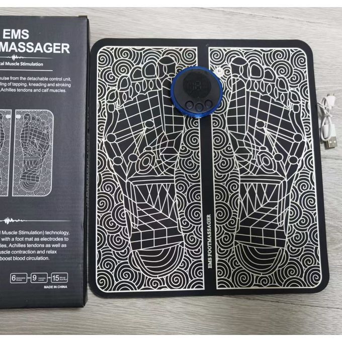 Electric EMS Foot Massager Acupuncture Stimulator Pulse