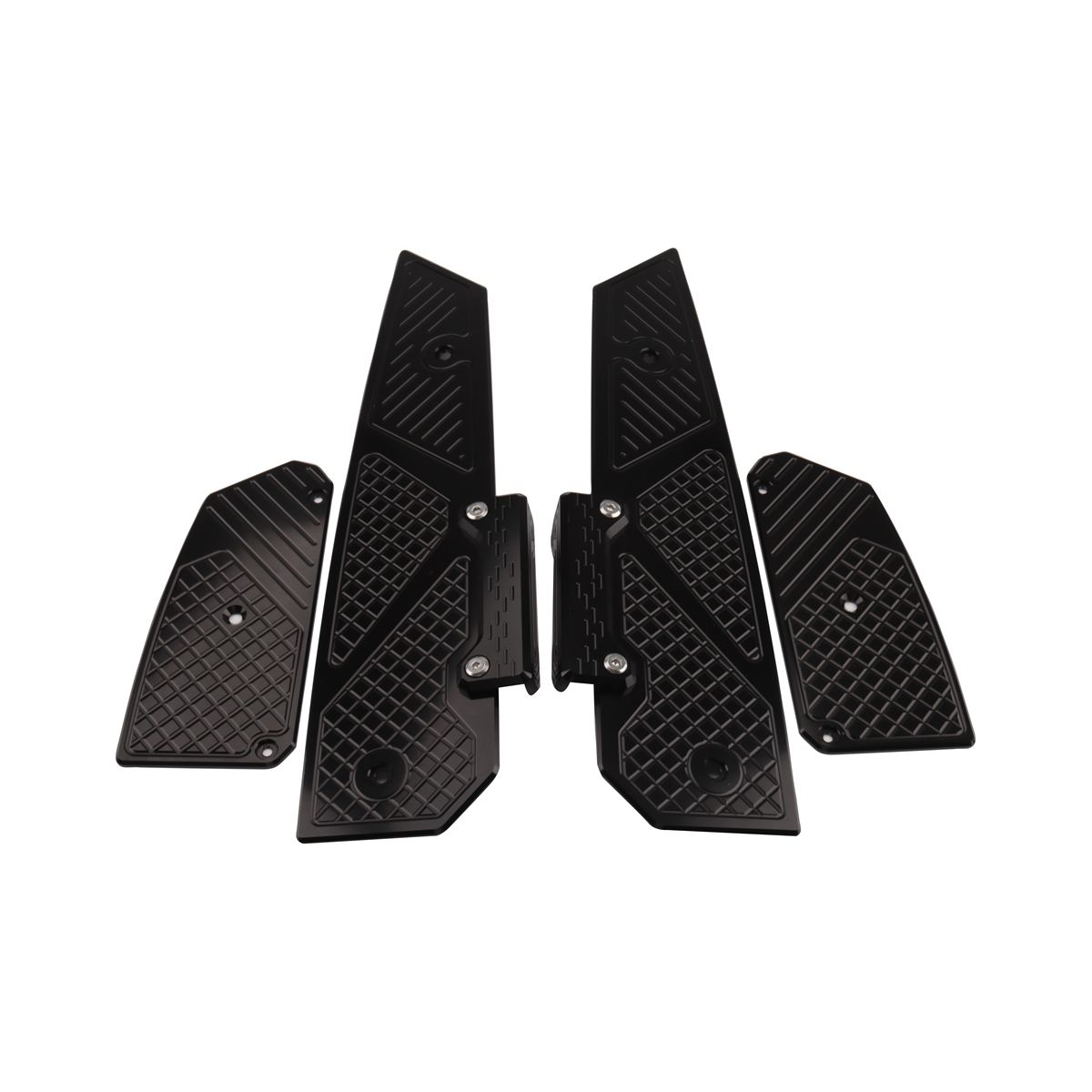 For Honda Forza300 2017-2020 Forza350 2018-2022 Motorcycle Footrest Footpad Pedal Plate Accessories Black