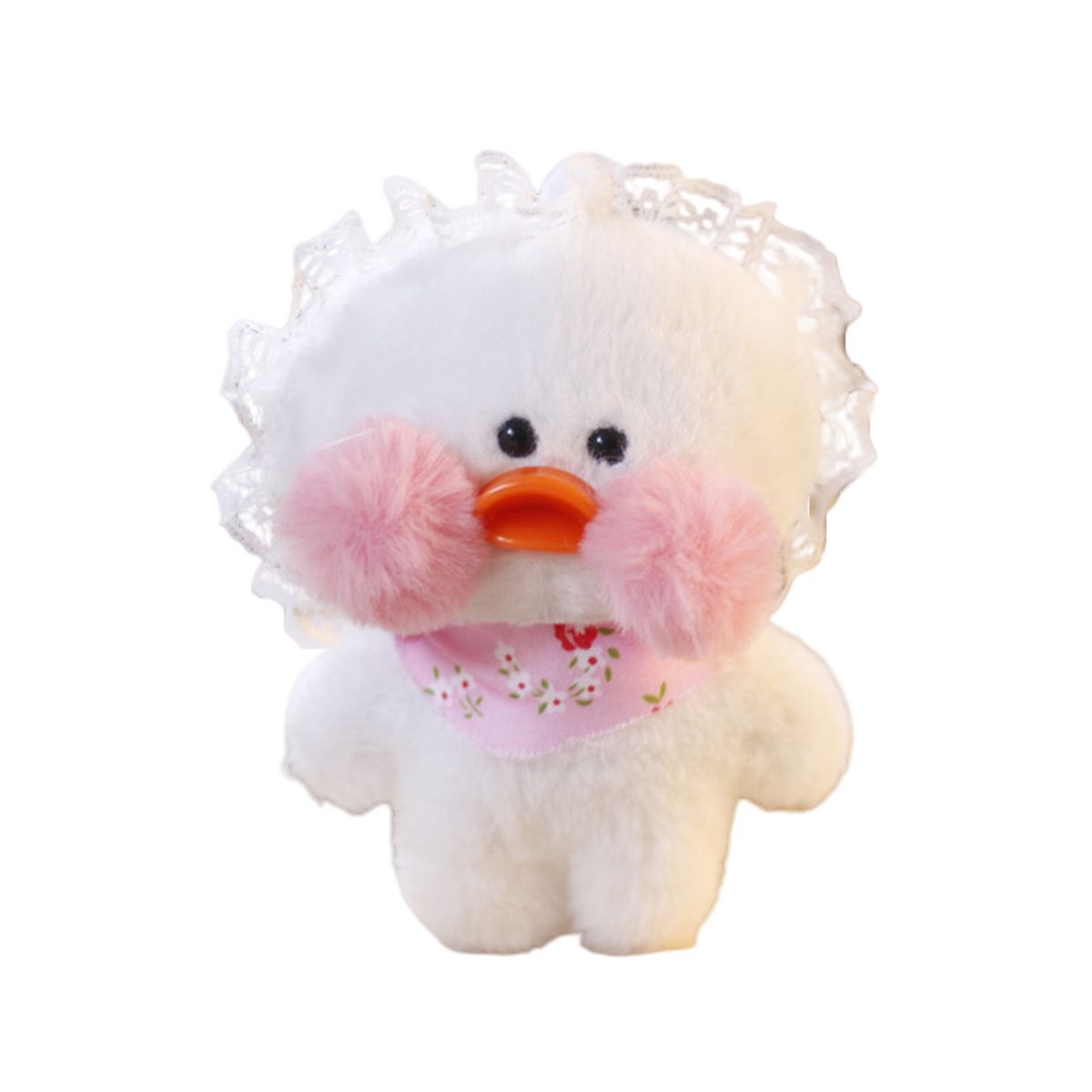 Duck Keychain Mini Duck Doll Keychain Purse Accessories White