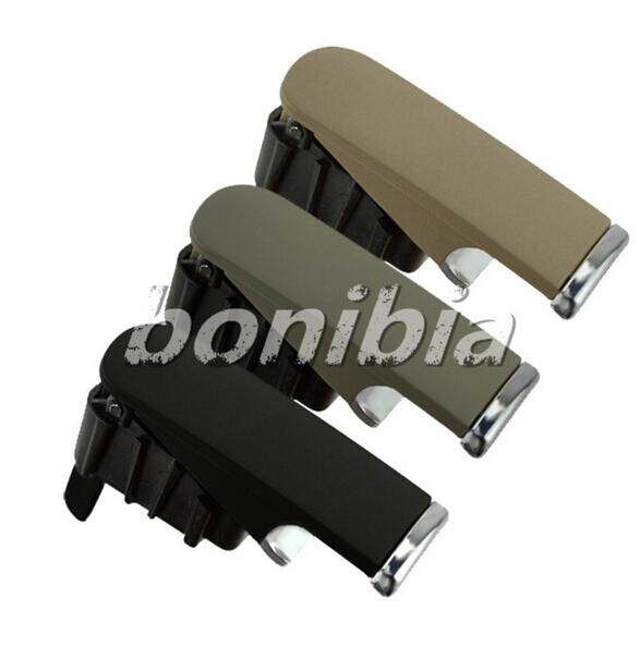 For 2001-2007 Audi A4 8E B6 B7 Glove Box Lock Lid Handle Without Lock Hole 3 Option 8E1857131 A0034+A0099+A0101 (Beige) Beige Without Holes