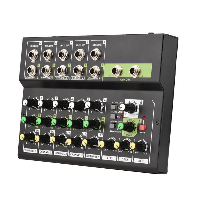 10-Channel Mixing Console Digital Audio Mixer Stereo