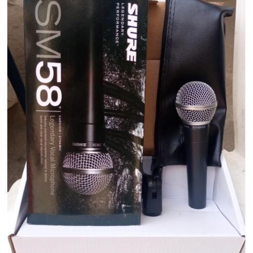 Shure Microphone Cord SM58 With Mic Holder