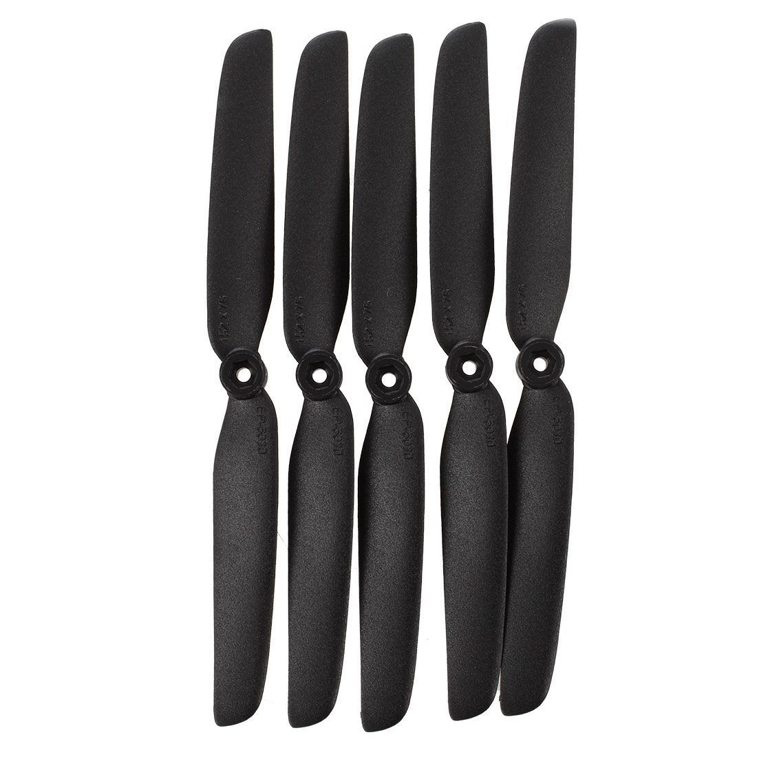 5 X Electric RC Plane Gray Propellers Props 2 Blade
