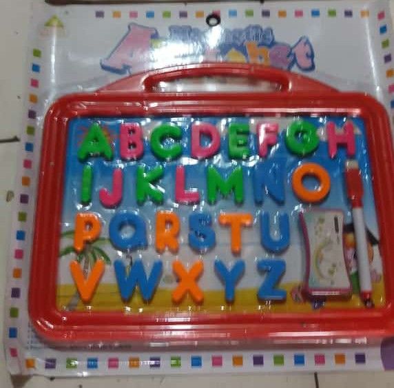 Kids Alphabet Learning Board With Pen And Eraser