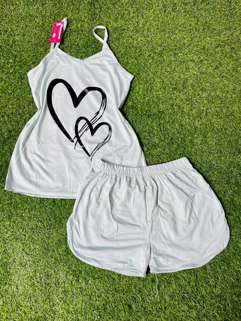2 In 1 Set Of Ladies  Night Wears