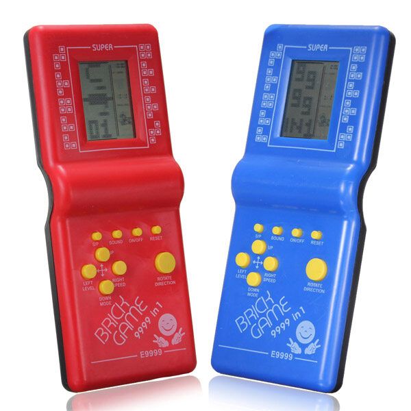 3PCS Childhood Classic Fun Tetris Hand Held LCD Electronic Game Toys Brick Game NEW