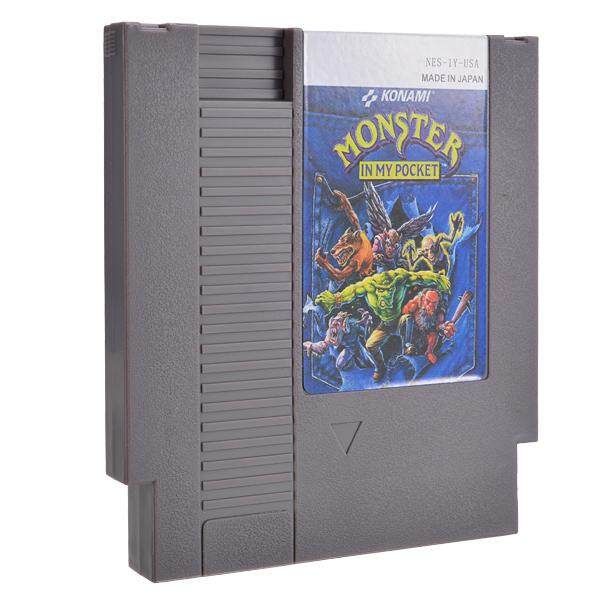 Monster In My Pocket 72 Pin 8 Bit Game Card Cartridge