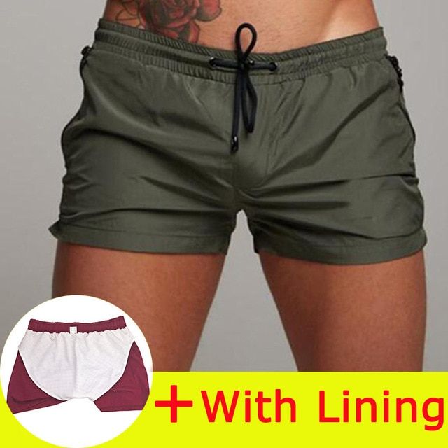 Men Swimsuit Swimming Trunks Short Sexy Mens Swim
