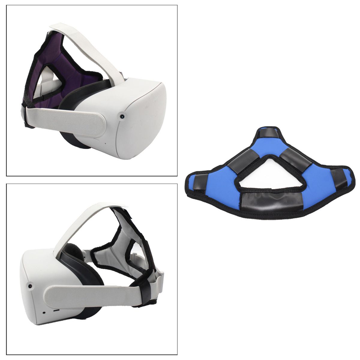 Easy Install Head Strap Pad Cushion Headband Fixing For Oculus Quest2