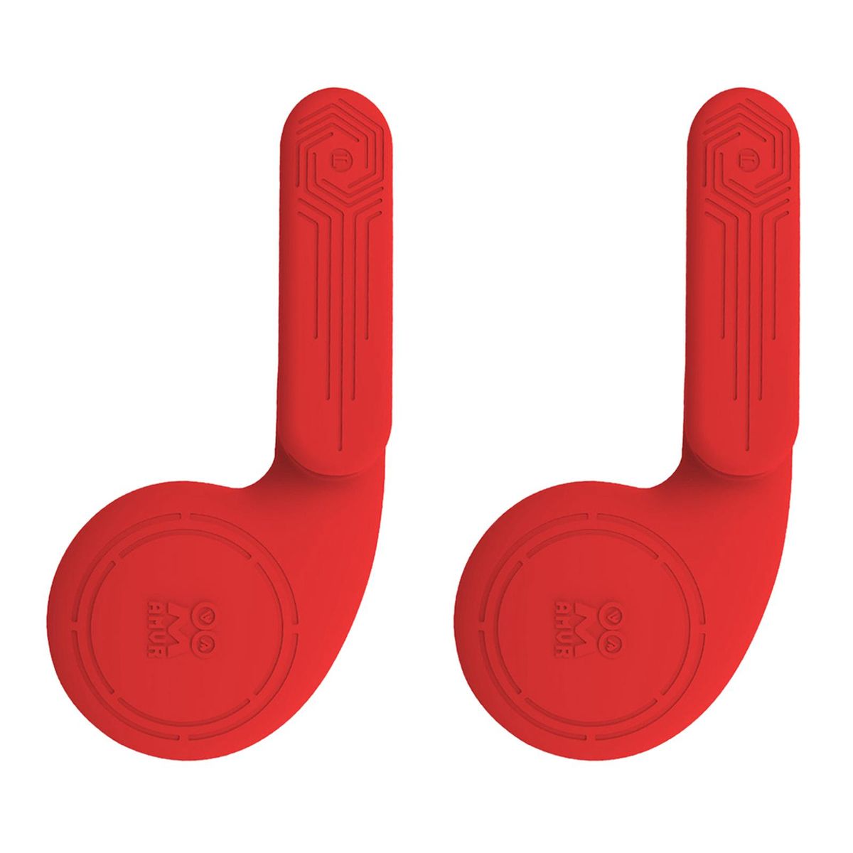 1Pair Noise Reduction Ear Muffs Cover For Quest 2 To Enhanced Red