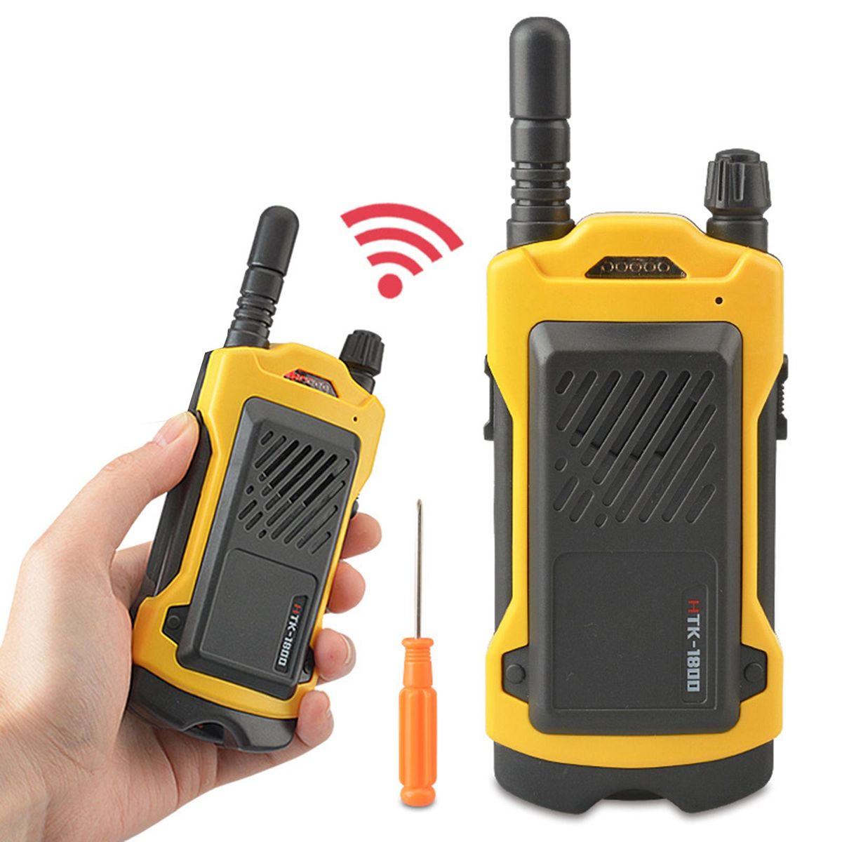 2 Pieces 200M Long Range Kid Toy Gifts Radio Talkies For