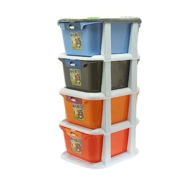 Baby Plastic Drawer Wardrobe Cabinet