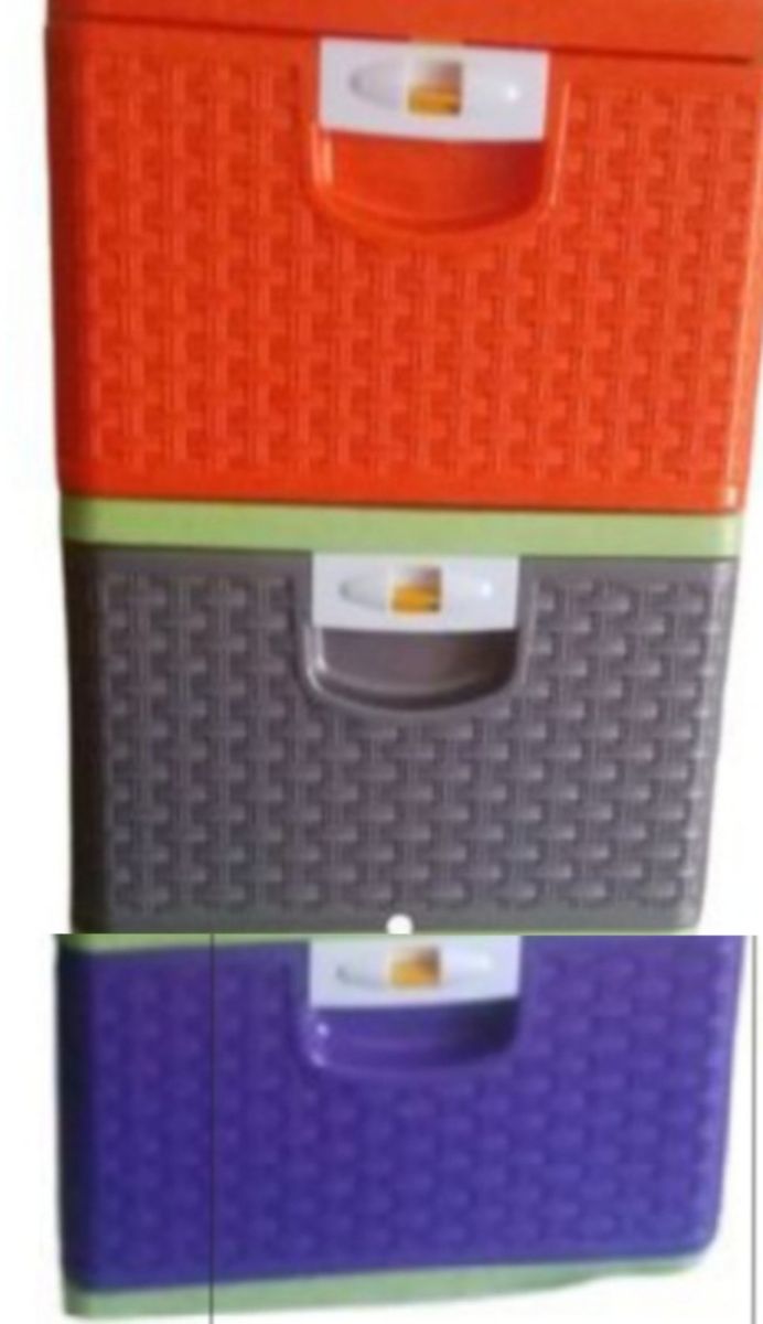 3 Layers Plastic Baby Wardrobe